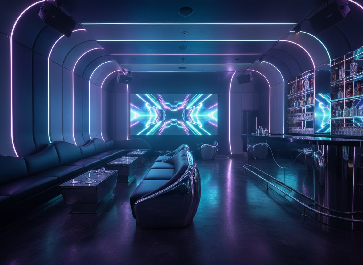 일산 셔츠룸 라페스타 먹자골목 VIP 대형 룸 전경